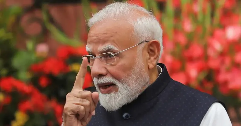 ভারতের প্রধানমন্ত্রী নরেন্দ্র মোদি
